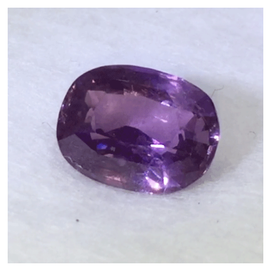 7 Ct Purple Sapphire