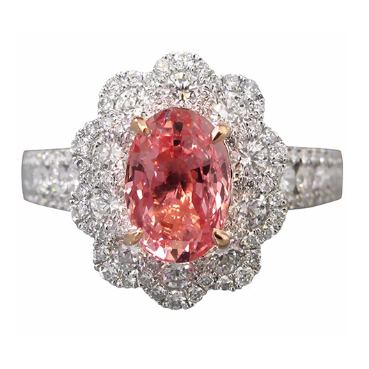 Padparadscha Ring 6