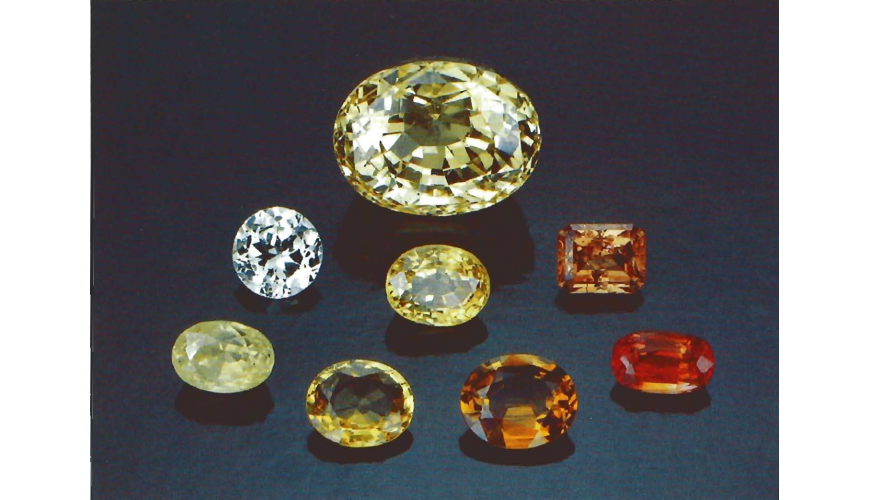 THE SEVEN TYPES OF YELLOW SAPPHIRES