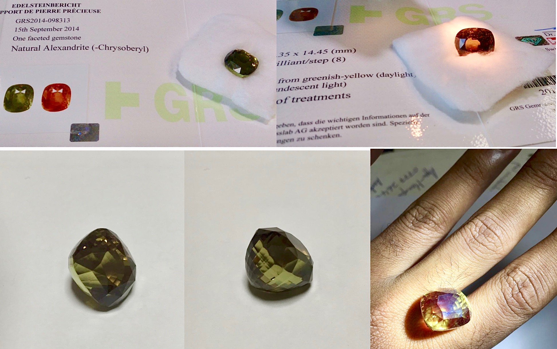 High-quality Alexandrites
