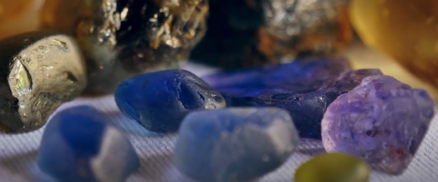blue sapphires