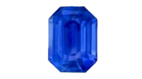 Octagon 3.51 Ct UNHEATED Blue Sapphire of Sri Lankan Origin
