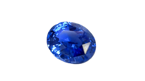 Oval 2.00 Ct UNHEATED Blue Sapphire of Sri Lankan Origin