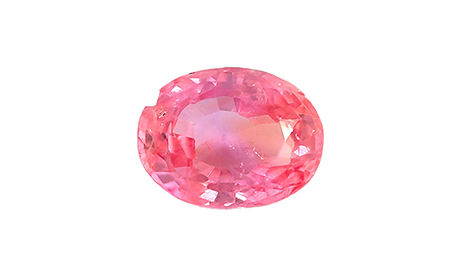 Oval 2.34 Ct UNHEATED Padparadscha Sapphire of Sri Lankan Origin