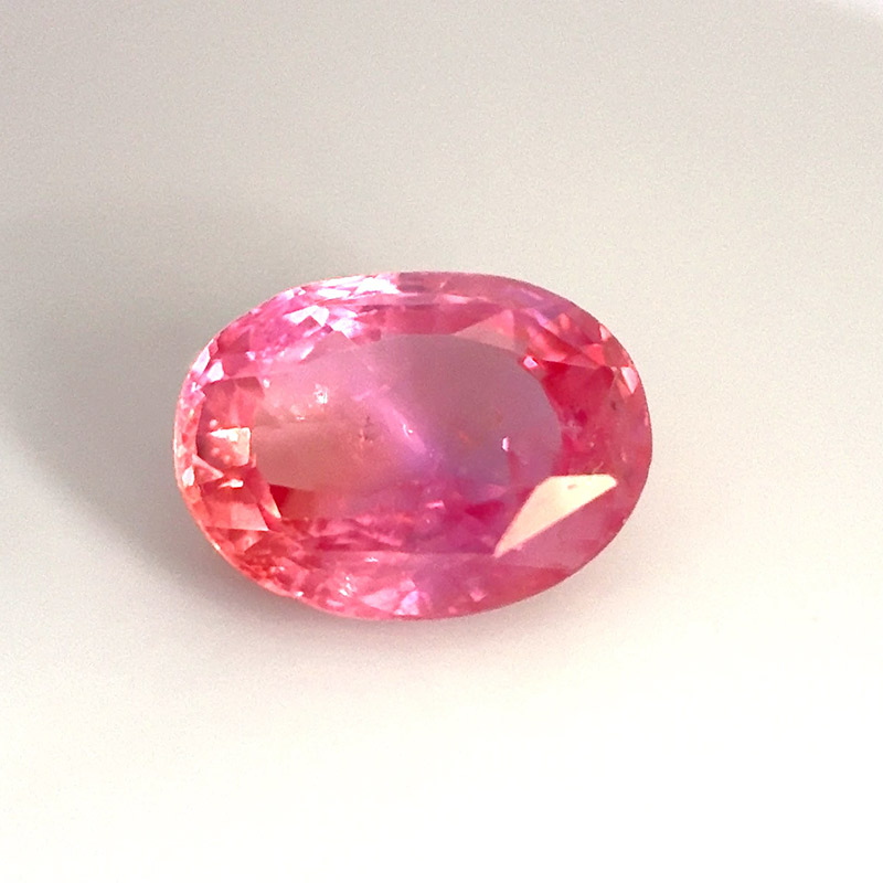 Oval 2.34 Ct Padparadscha Sapphire