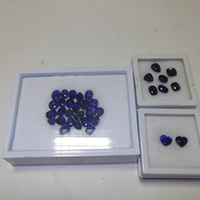 blue sapphires