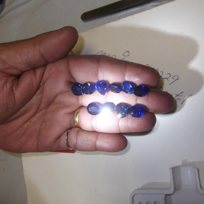 blue sapphires