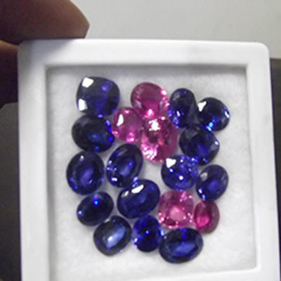 blue sapphires