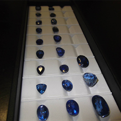 blue sapphires