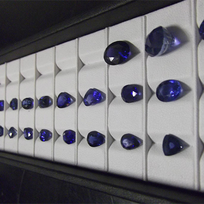 blue sapphires