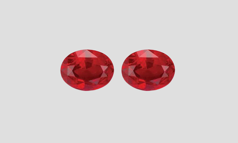 Oval 0.55 Ct Ruby of Sri Lankan Origin
