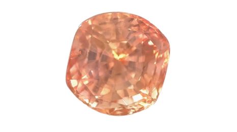 Cushion 3.40 Ct UNHEATED Padparadscha Sapphire of Sri Lankan Origin