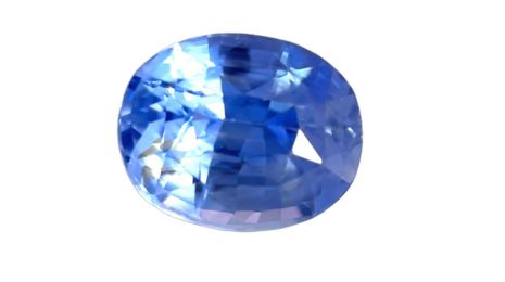 Oval 3.59 Ct UNHEATED Blue Sapphire of Sri Lankan Origin