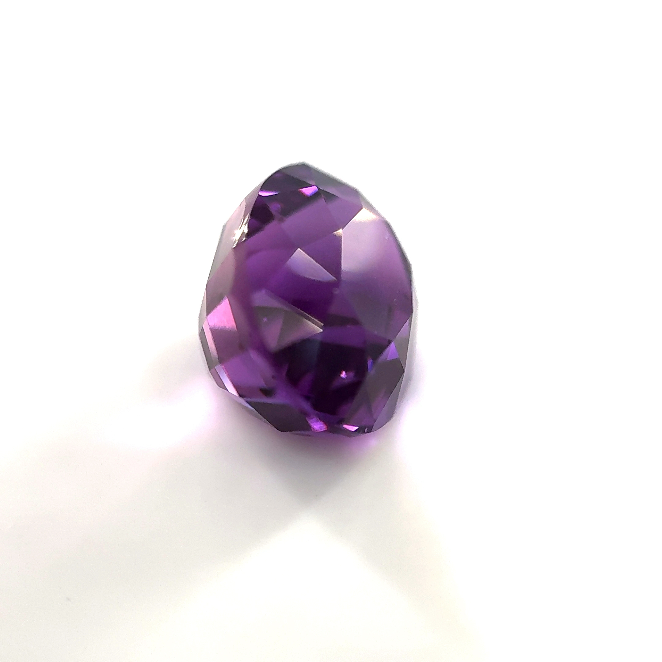 Oval 4.07 Ct UNHEATED Purple Sapphire 3