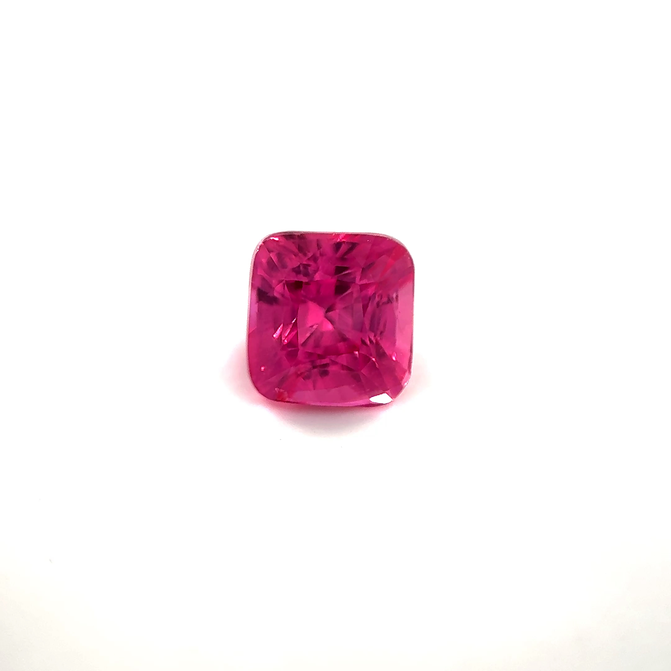 Cushion 2.06 Ct UNHEATED Hot Pink Sapphire of Sri Lankan Origin